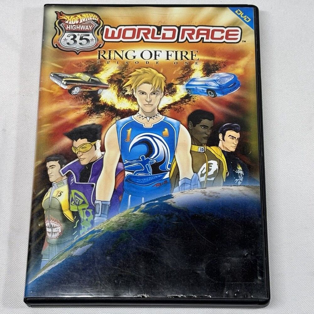 VTG Hot Wheels Highway 35 World Race Ring of Fire Episode 1 DVD Promo 2002 WORKS